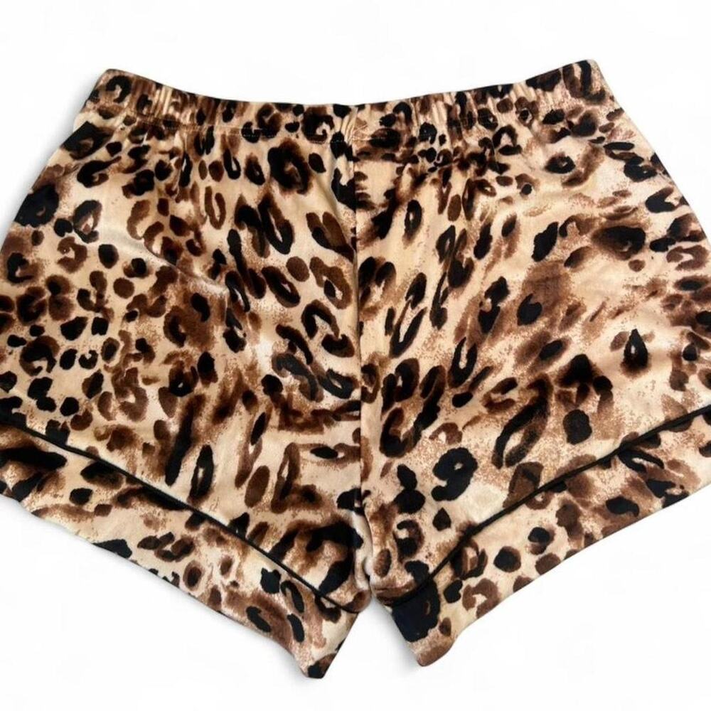 Juicy couture leopard velour lounge